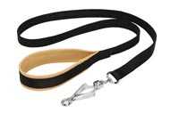 Nylon Boxer Leash with Support Material on the Handle for Walking and Training Nylon Boxer Leash with Support Material on the Handle for Walking and Training